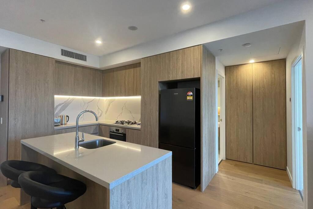 New Impressive 180° River View 1 Bed Apt With Pool 47F Lejlighed Gold Coast Eksteriør billede